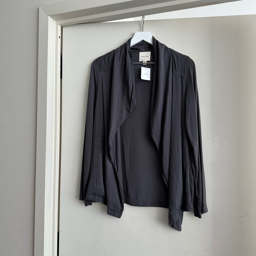 Silence & Noise Jacket in Carbon NWT